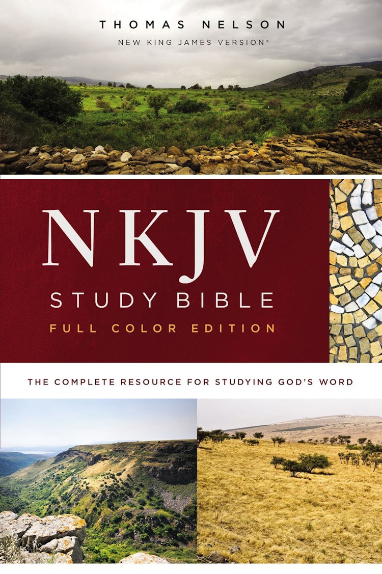 Cover image for NKJV Study Bible Full-Color Red Letter Edition, isbn: 9780785220626