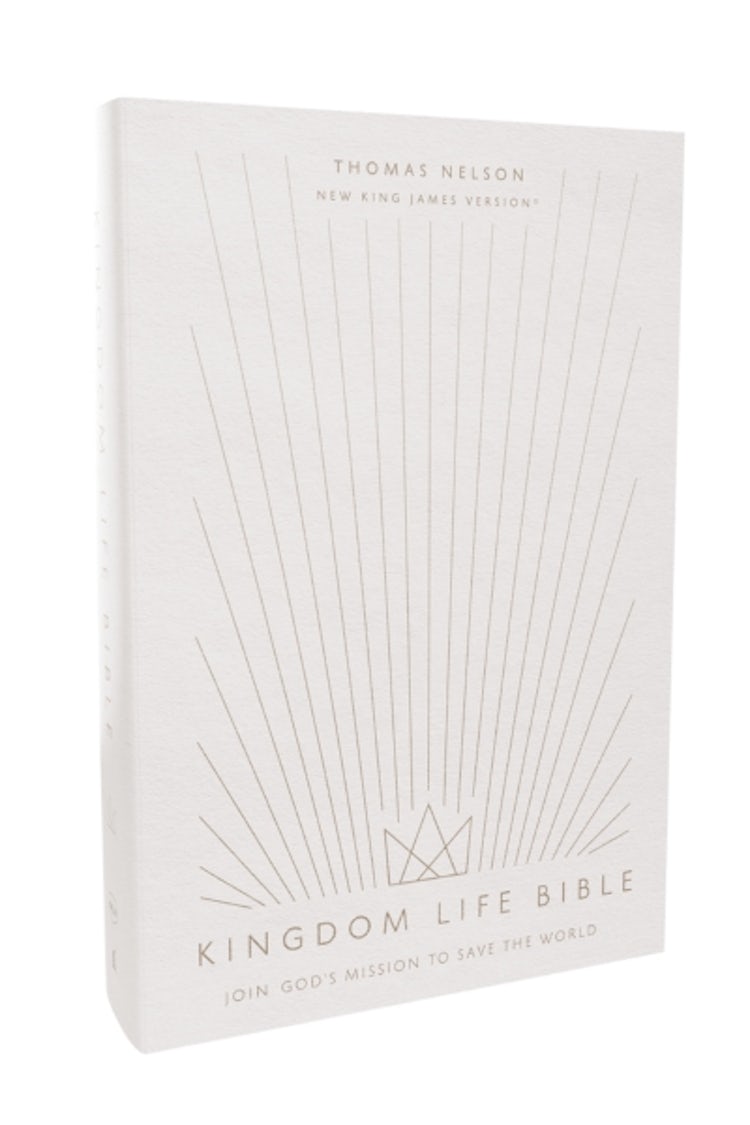 Cover image for Kingdom Life Bible: Join God's Mission To Save The World  (NKJV, Red Letter, Comfort Print), isbn: 9780785222415