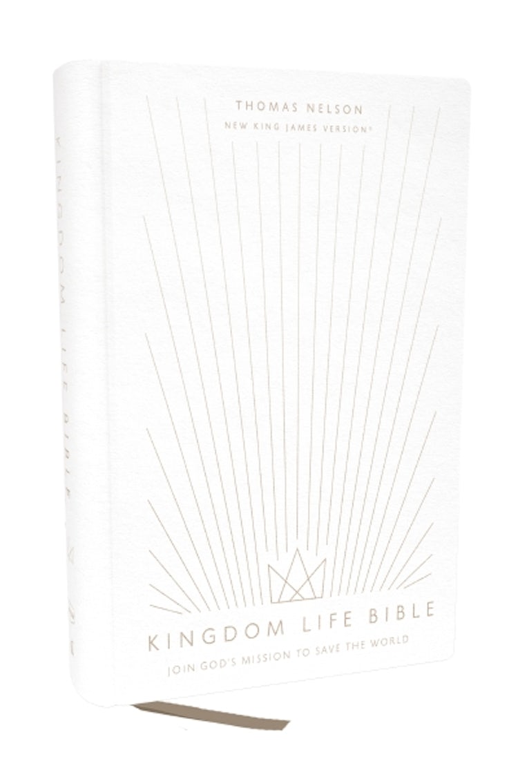 Cover image for Kingdom Life Bible: Join God's Mission To Save The World (NKJV, Red Letter, Comfort Print), isbn: 9780785222439