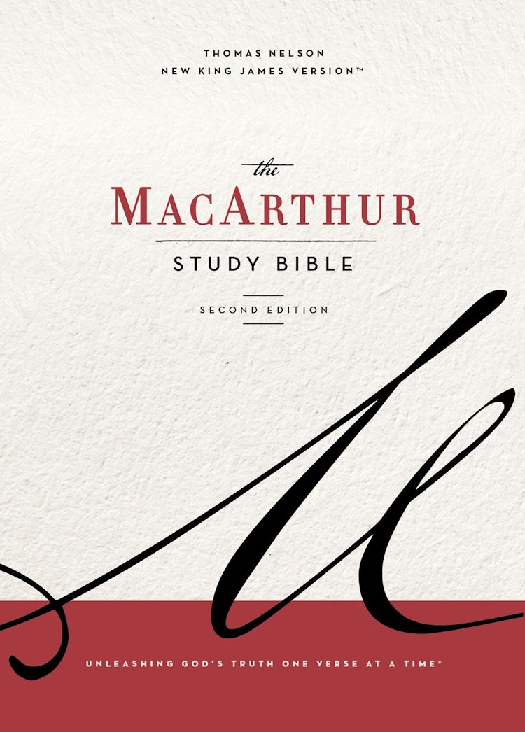 Cover image for NKJV MacArthur Study Bible [Second Edition, Blue], isbn: 9780785223030