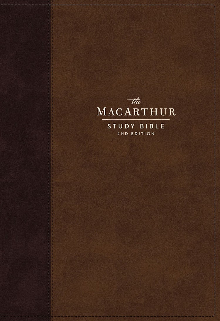 Cover image for NKJV MacArthur Study Bible [Second Edition, Brown], isbn: 9780785223085