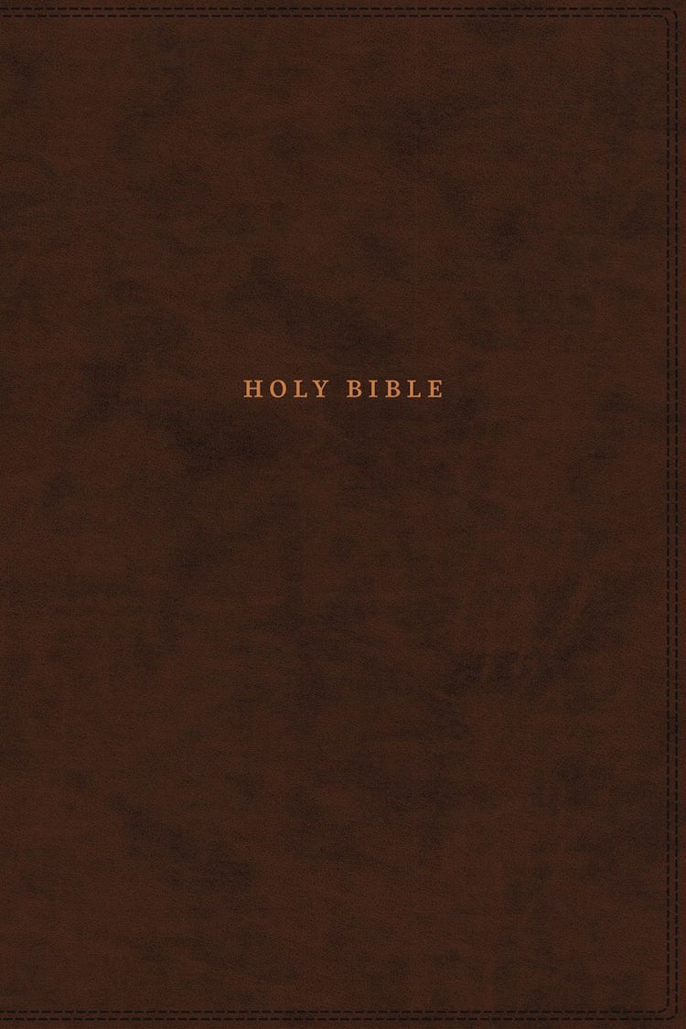 Cover image for NKJV Classic Verse-By-Verse Center-Column Reference Bible Red Letter Edition [Brown], isbn: 9780785229568