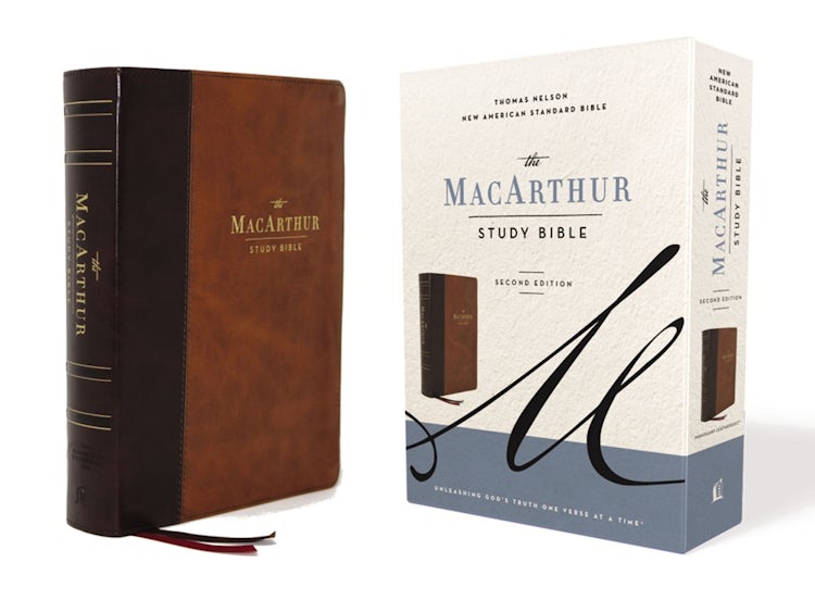 Cover image for NASB MacArthur Study Bible, 2nd Edition [Brown], isbn: 9780785230311