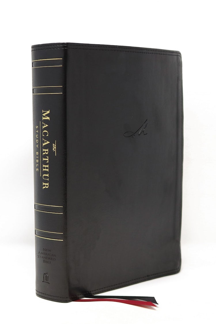 Cover image for NASB MacArthur Study Bible, 2nd Edition, Thumb Indexed [Black], isbn: 9780785230342