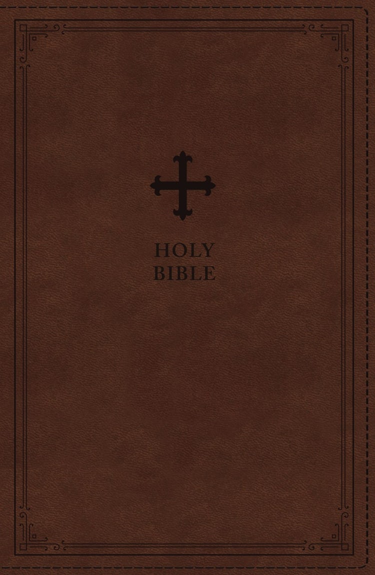 Cover image for NRSV Catholic Bible Gift Edition [Brown], isbn: 9780785230397