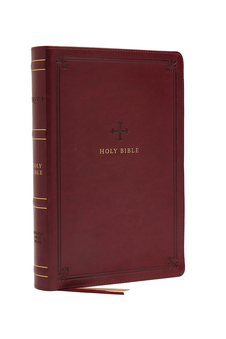 Cover image for NRSV Catholic Bible [Large Print, Red], isbn: 9780785230489
