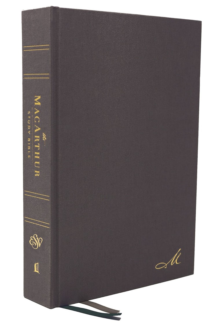 Cover image for The ESV Macarthur Study Bible, 2nd Edition, Hardcover: Unleashing God's Truth One Verse at a Time, isbn: 9780785235507