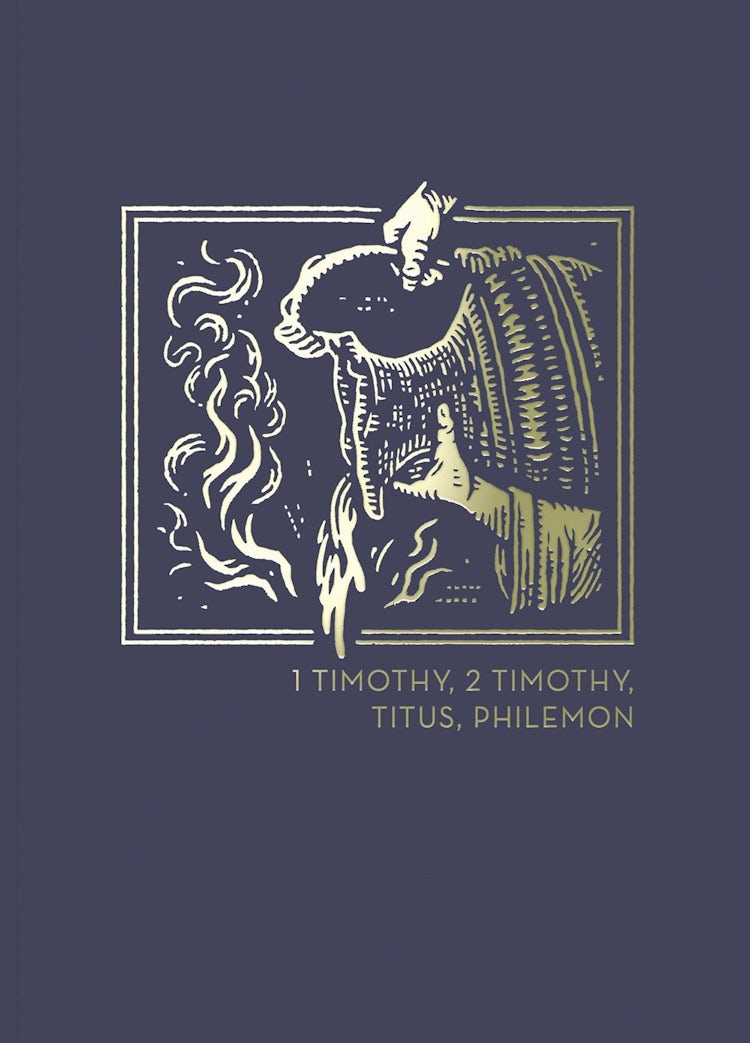 Cover image for NET Abide Bible Journal - 1-2 Timothy, Titus, Philemon, Paperback, Comfort Print: Holy Bible, isbn: 9780785237587