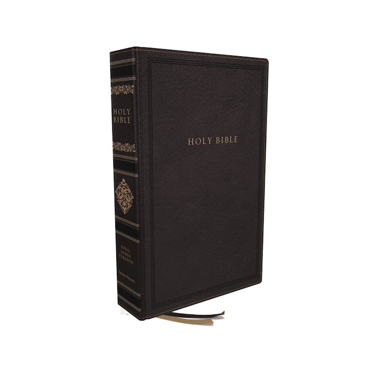 Cover image for KJV Sovereign Collection Bible, Personal Size, Red Letter Edition, Comfort Print: Holy Bible, King James Version [Black], isbn: 9780785239215