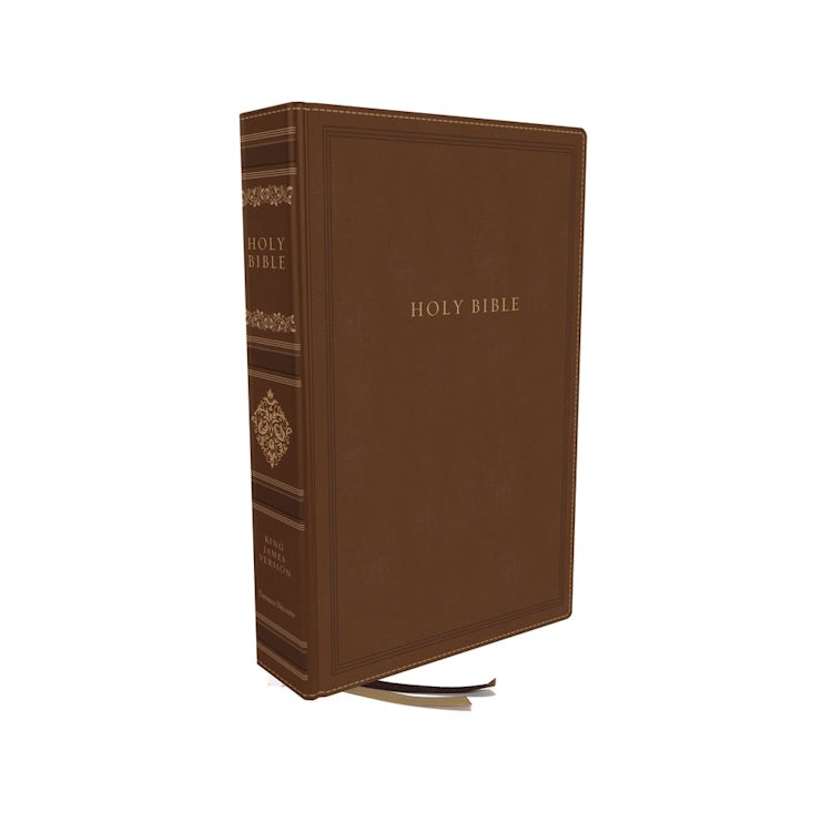 Cover image for KJV Sovereign Collection Bible, Personal Size, Red Letter Edition, Comfort Print: Holy Bible, King James Version [Brown], isbn: 9780785239239