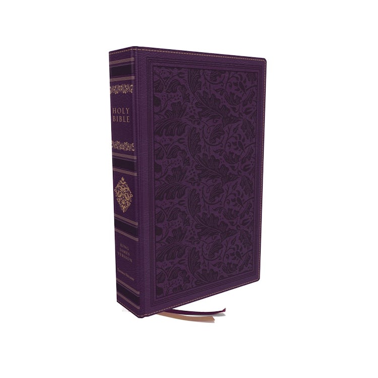 Cover image for KJV Sovereign Collection Bible, Personal Size, Red Letter Edition, Comfort Print: Holy Bible, King James Version [Purple], isbn: 9780785239253