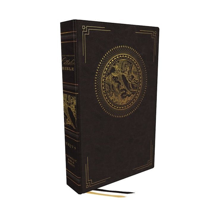 Cover image for NRSVCE Illustrated Catholic Bible, Comfort Print: Holy Bible [Black], isbn: 9780785239635