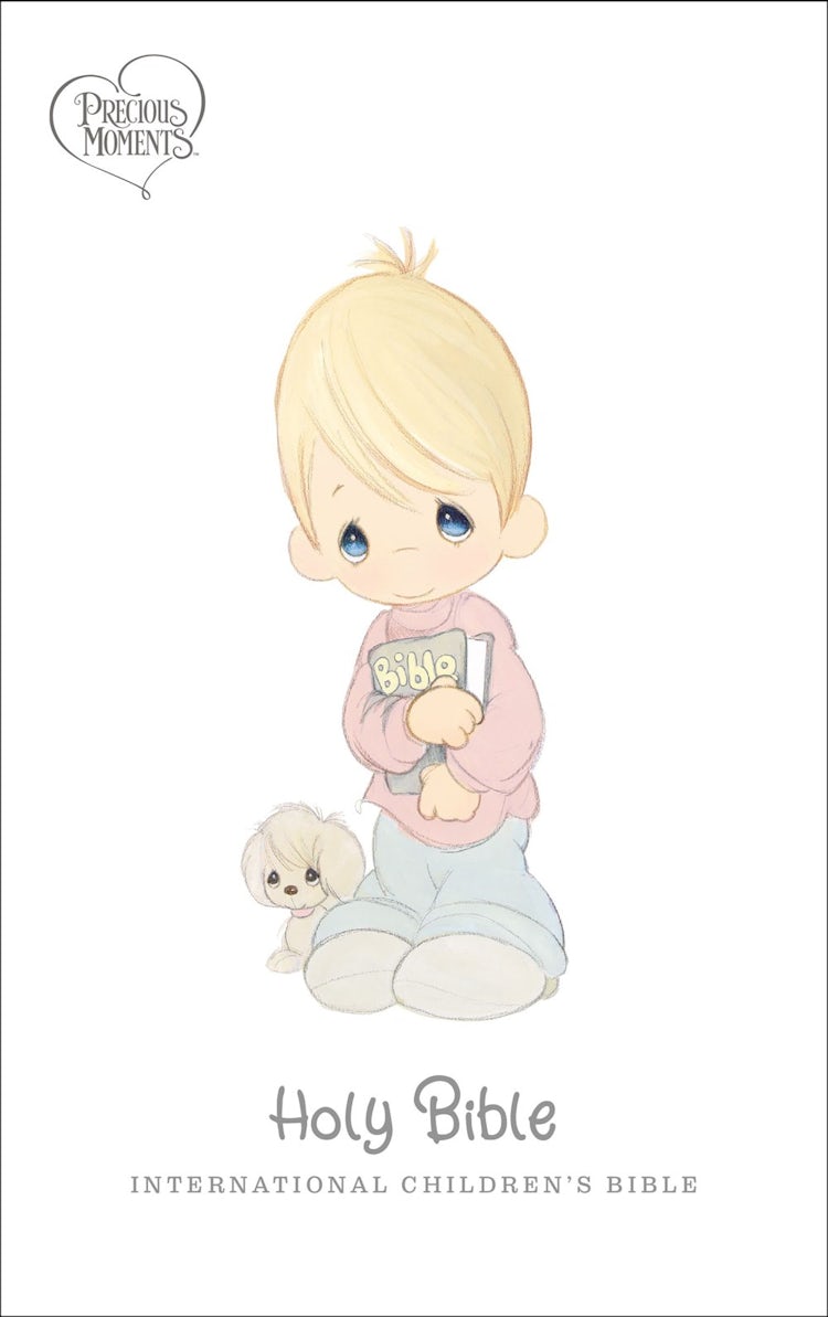 Cover image for ICB Precious Moments Bible: International Children's Bible [Blue], isbn: 9780785239727