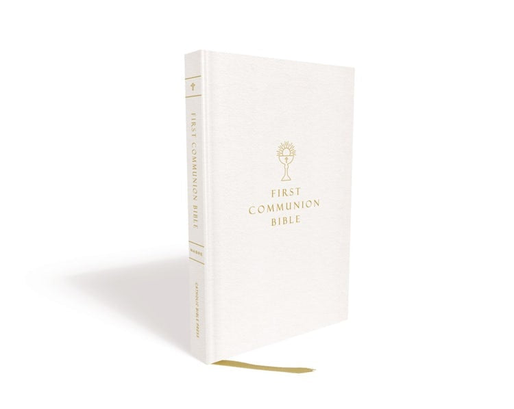 Cover image for NABRE New American Bible Revised Edition Catholic Bible First Communion: New Testament [White], isbn: 9780785253228