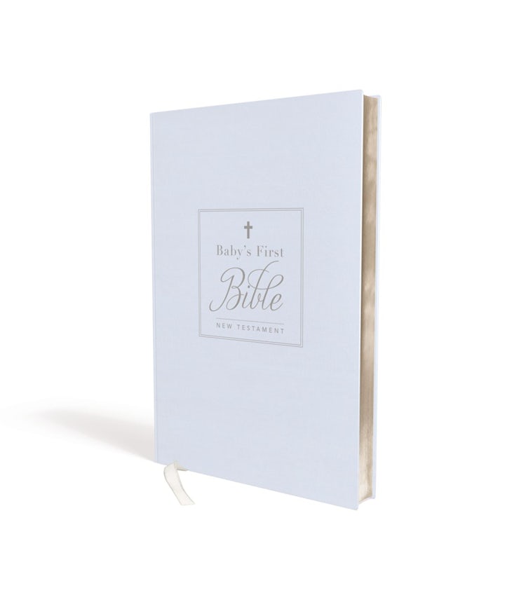Cover image for KJV Baby's First New Testament Red Letter Comfort Print [Blue], isbn: 9780785253396