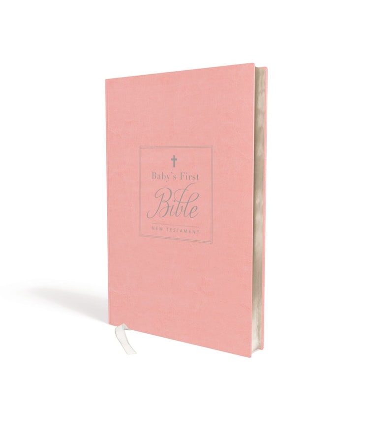 Cover image for KJV Baby's First New Testament Red Letter Comfort Print [Pink], isbn: 9780785253402