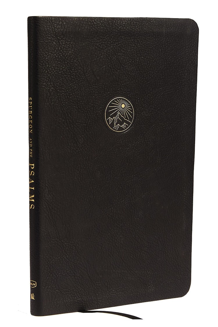 Cover image for NKJV Spurgeon and the Psalms, Maclaren Series, Comfort Print [Black], isbn: 9780785253433