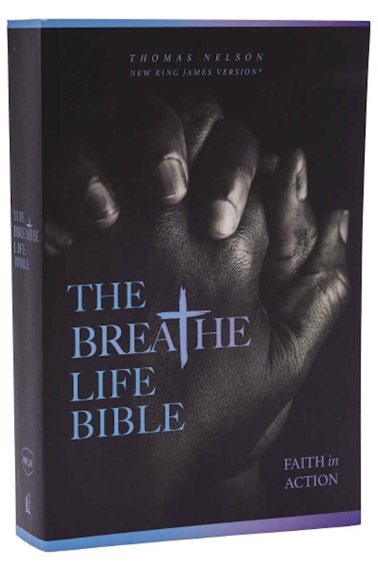 Cover image for The Breathe Life Holy Bible: Faith in Action (NKJV, Red Letter, Comfort Print): Faith in Action, isbn: 9780785263050