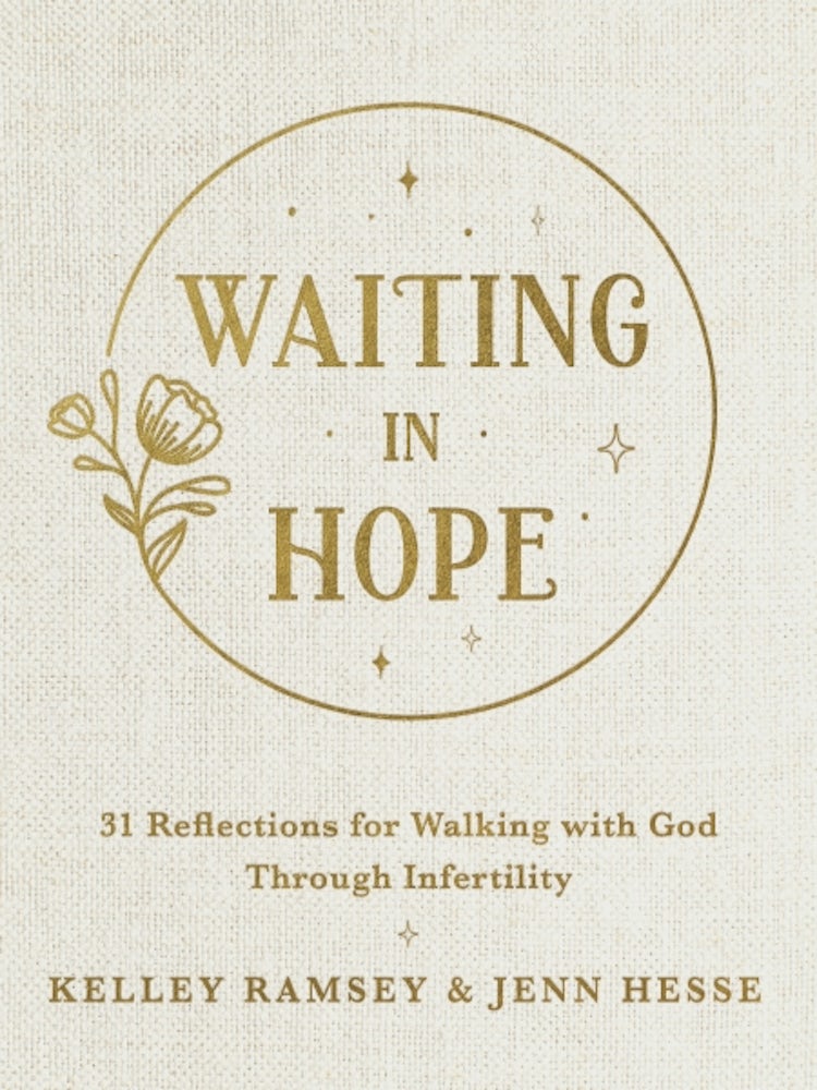 Cover image for Waiting in Hope: 31 Reflections for Walking with God Through Infertility, isbn: 9780785290407