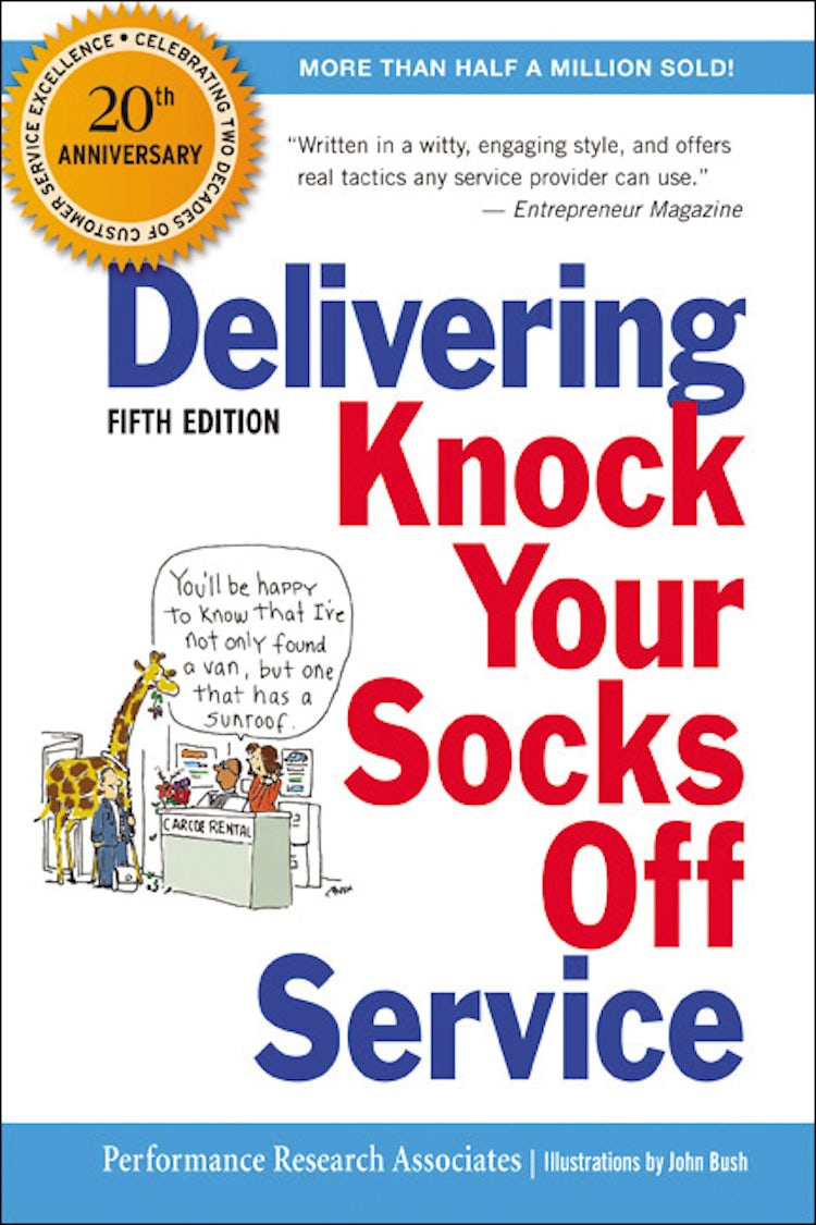 Cover image for Delivering Knock Your Socks Off Service, isbn: 9780814417553