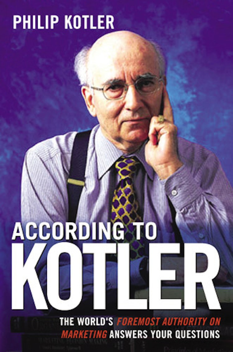 Cover image for According To Kotler: The World's Foremost Authority On Marketing Answers Your Questions, isbn: 9780814472958
