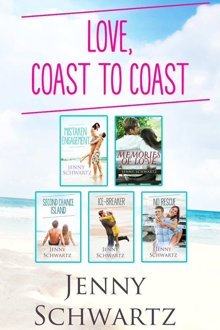 Cover image for Love, Coast To Coast/Mistaken Engagement/Memories Of Love/Second Chance Island/Ice-Breaker/No Rescue, isbn: 9780857992512