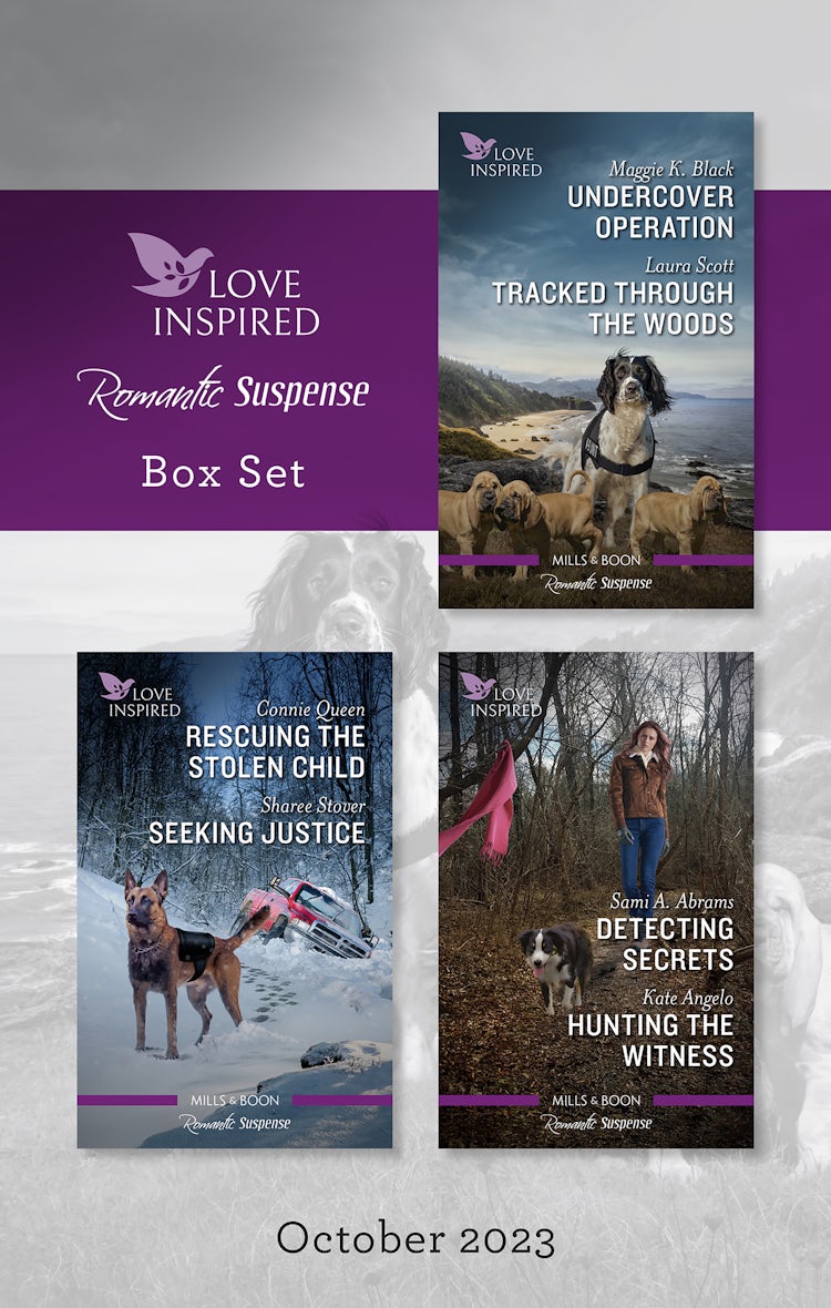 Cover image for Love Inspired Suspense Box Set Oct 2023/Undercover Operation/Tracked Through The Woods/Rescuing The Stolen Child/Seeking Justice/Detecting Secrets/Hunting The Witness, isbn: 9781038901361