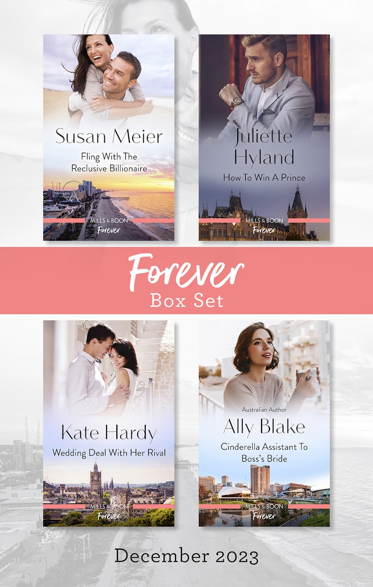 Cover image for Forever Box Set Dec 2023/Fling With The Reclusive Billionaire/How To Win A Prince/Wedding Deal With Her Rival/Cinderella Assistant To Boss's Bride, isbn: 9781038901859