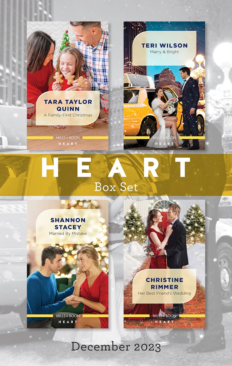 Cover image for Heart Box Set Dec 2023/A Family-First Christmas/Marry &amp; Bright/Married By Mistake/Her Best Friend's Wedding, isbn: 9781038902047