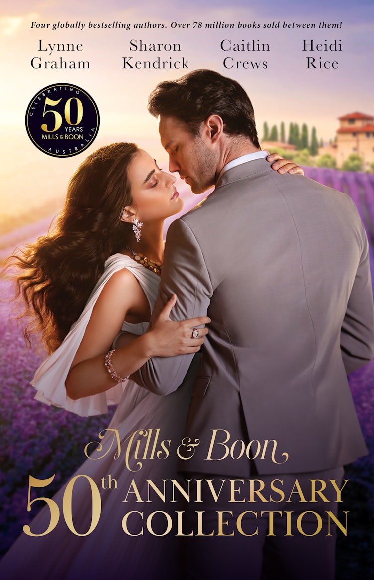 Cover image for Mills & Boon 50th Anniversary Collection/The Dimitrakos Proposition/Bound To The Sicilian's Bed/Her Deal With The Greek Devil/Bound By Their Scandalous Baby, isbn: 9781038907424
