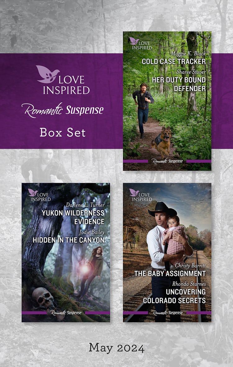 Cover image for Love Inspired Suspense Box Set May 2024/Cold Case Tracker/Her Duty Bound Defender/Yukon Wilderness Evidence/Hidden In The Canyon/The Baby Assignment/Uncovering Colorado Secrets, isbn: 9781038911292