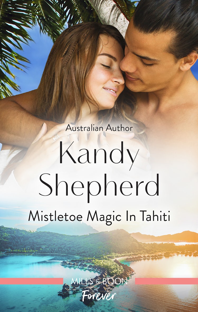 Cover image for Mistletoe Magic in Tahiti [Large Print], isbn: 9781038912398