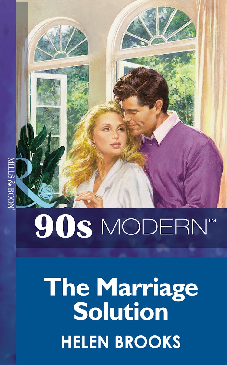 Cover image for THE MARRIAGE SOLUTION, isbn: 9781038913630