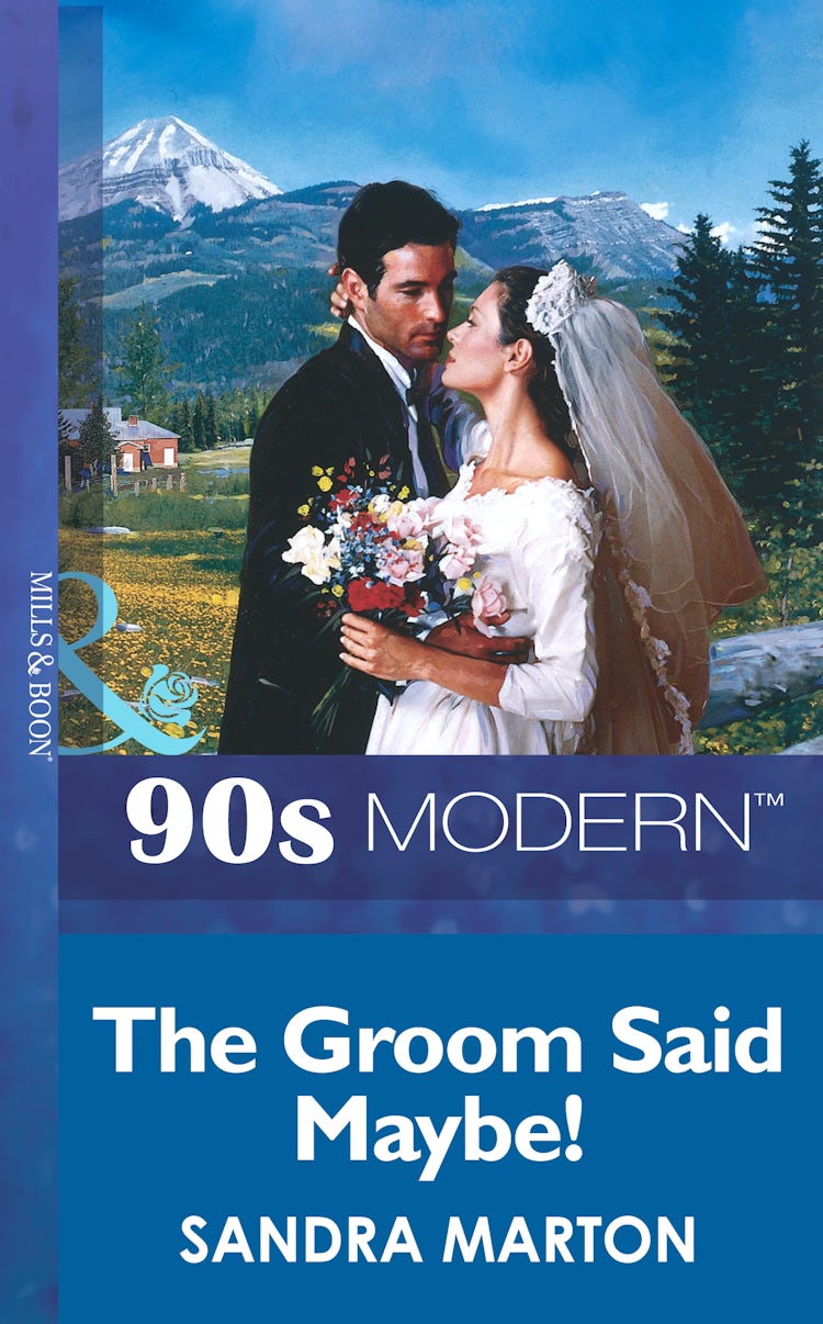 Cover image for THE GROOM SAID MAYBE!, isbn: 9781038914910