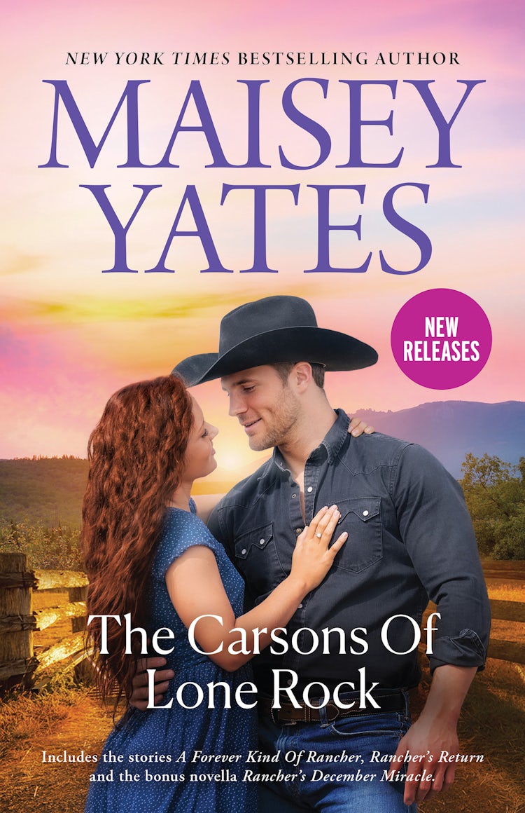 Cover image for The Carsons Of Lone Rock/A Forever Kind Of Rancher/Rancher's Return/Rancher's December Miracle, isbn: 9781038914941