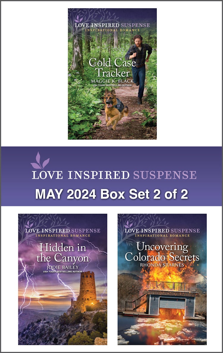 Cover image for Love Inspired Suspense May 2024 - Box Set 2 of 2/Cold Case Tracker/Hidden In The Canyon/Uncovering Colorado Secrets, isbn: 9781038915412