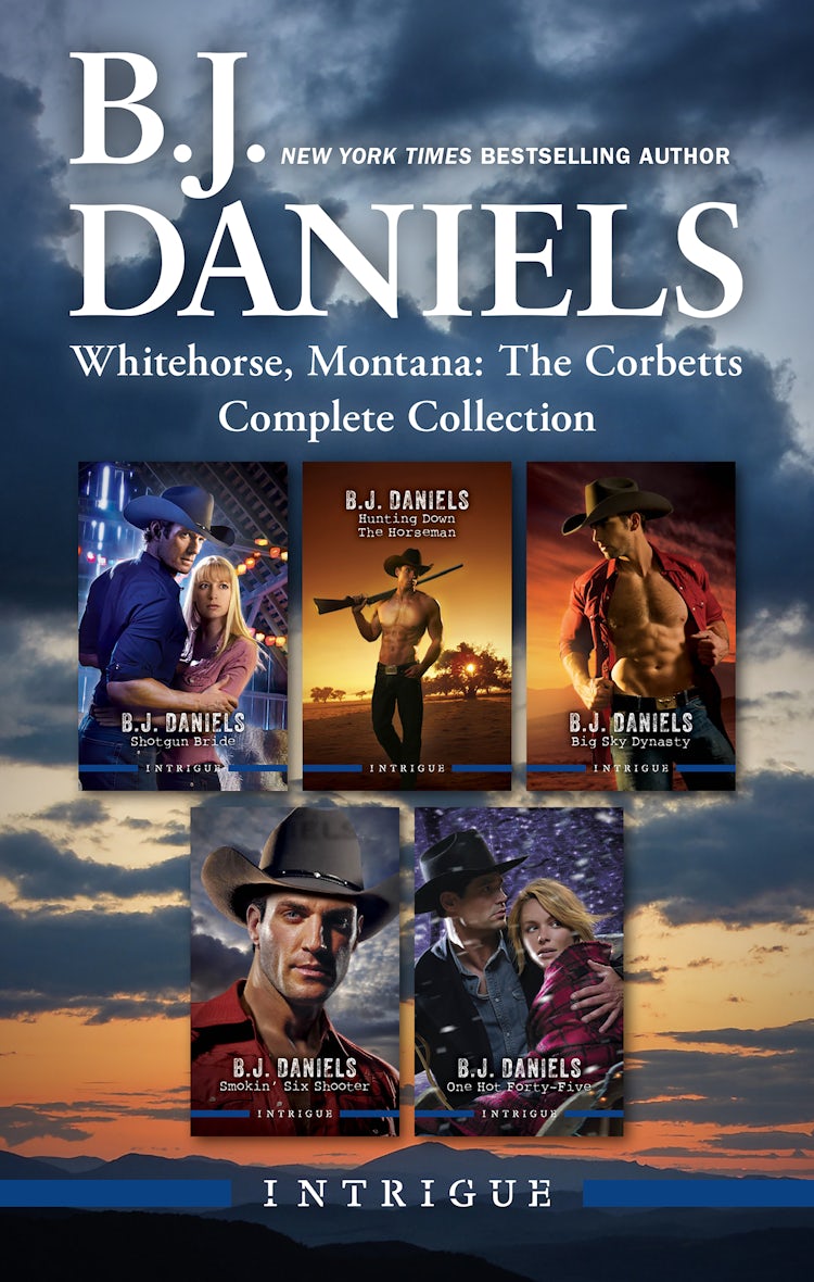 Cover image for Whitehorse, Montana - The Corbetts/Shotgun Bride/Hunting Down The Horseman/Big Sky Dynasty/Smokin' Six-Shooter/One Hot Forty-Five, isbn: 9781038916891