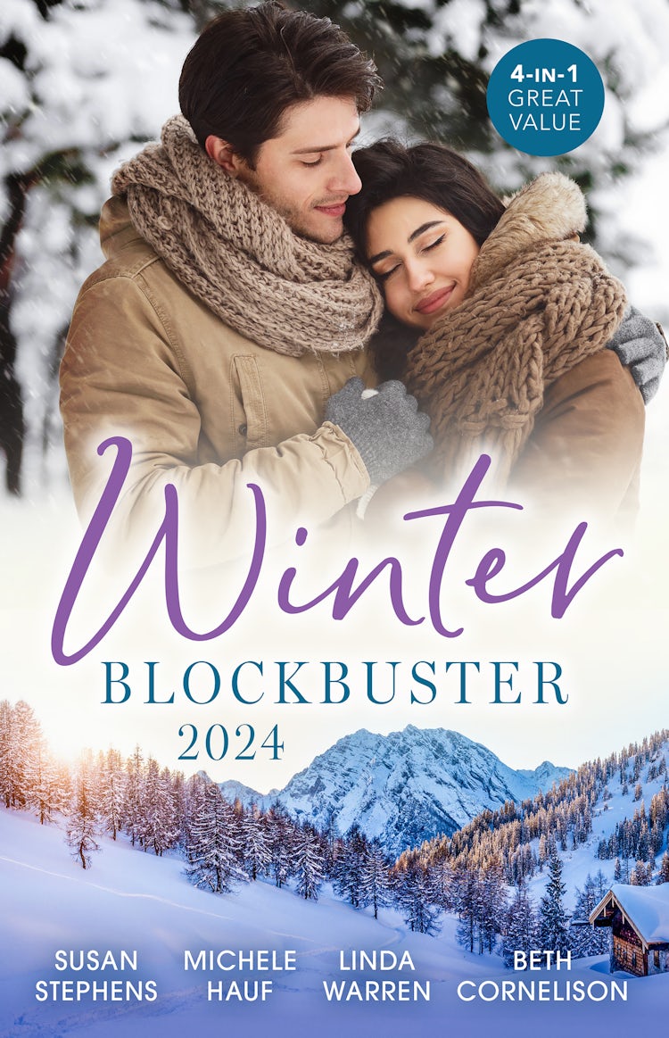 Cover image for Winter Blockbuster 2024/Snowbound With His Forbidden Innocent/Storm Warning/To Save A Child/Guarding Eve, isbn: 9781038918956