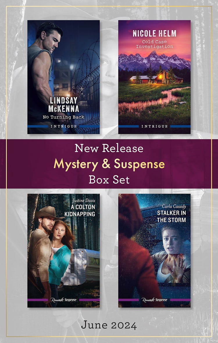 Cover image for Mystery & Suspense New Release Box Set June 2024/No Turning Back/Cold Case Investigation/A Colton Kidnapping/Stalker In The Storm, isbn: 9781038920256