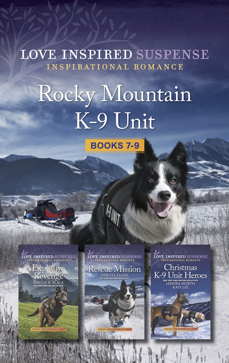 Cover image for Rocky Mountain K-9 Unit Books 7-9/Explosive Revenge/Rescue Mission/Hidden Christmas Danger/Silent Night Explosion, isbn: 9781038920300