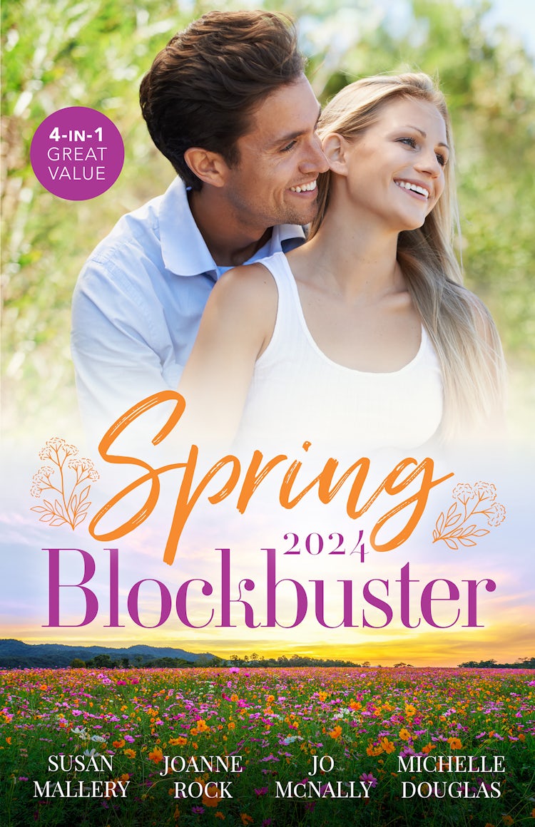 Cover image for Spring Blockbuster 2024/Halfway There/Her Texas Renegade/A Man You Can Trust/Miss Prim's Greek Island Fling, isbn: 9781038921857