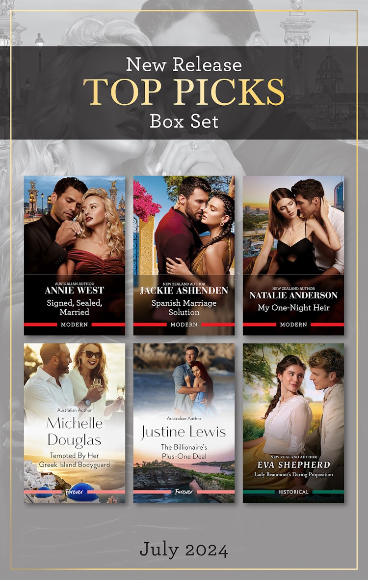 Cover image for Top Picks New Release Box Set July 2024, isbn: 9781038922021