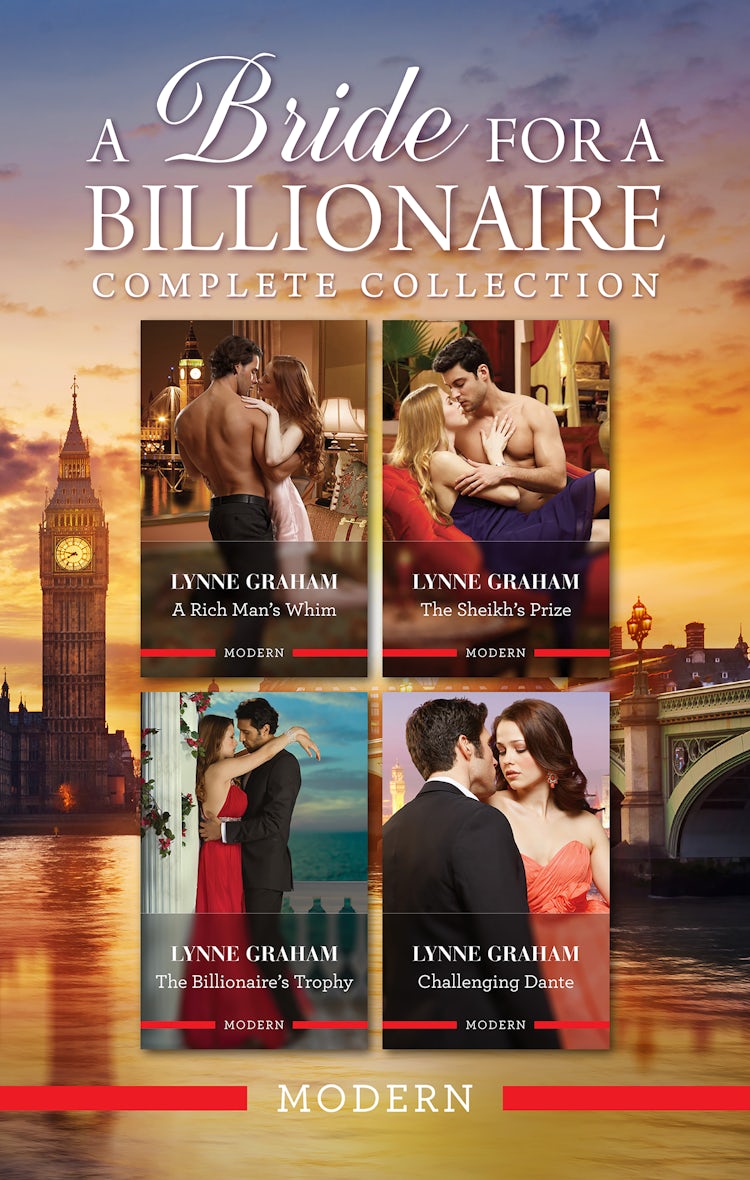 Cover image for A Bride For A Billionaire Complete Collection/A Rich Man's Whim/The Sheikh's Prize/The Billionaire's Trophy/Challenging Dante, isbn: 9781038922267