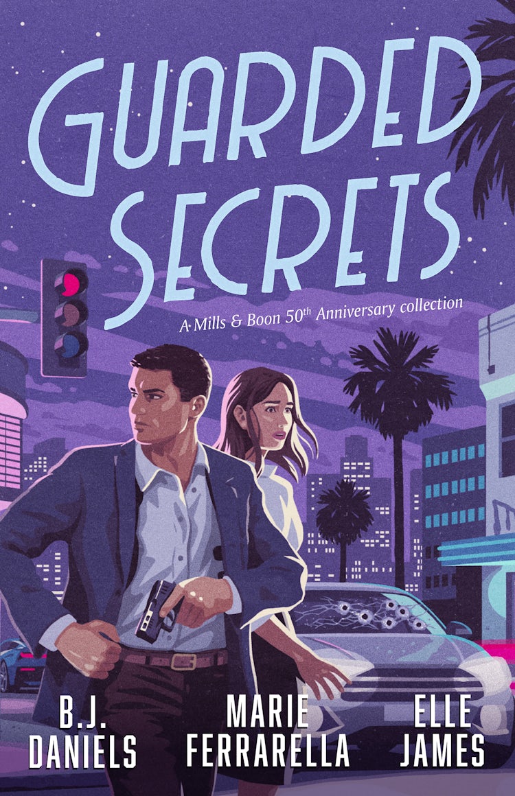 Cover image for Guarded Secrets: Anniversary Collection/Cold Case at Cardwell Ranch/Cavanaugh In Plain Sight/Marine Force Recon, isbn: 9781038923424
