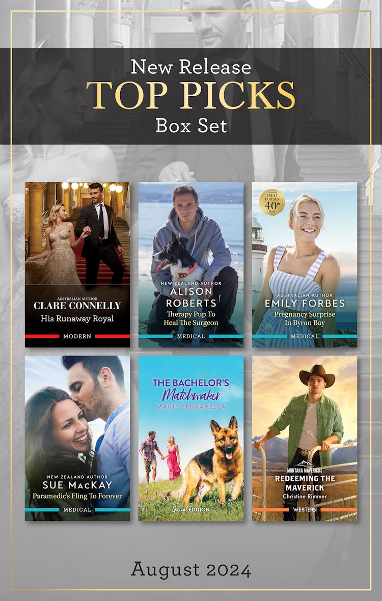 Cover image for Top Picks New Release Box Set August 2024, isbn: 9781038933690