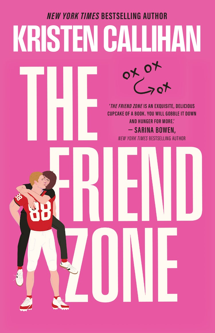 Cover image for The Friend Zone: a TikTok sensation, friends-to-lovers sports romance with off the charts chemistry and scorching heat., isbn: 9781038934437