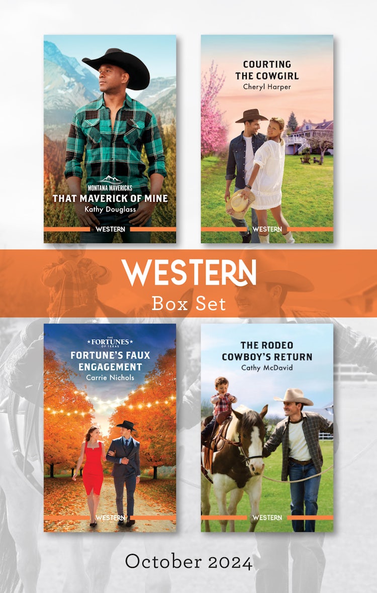Cover image for Western Box Set Oct 2024/That Maverick Of Mine/Courting The Cowgirl/Fortune's Faux Engagement/The Rodeo Cowboy's Return, isbn: 9781038936745