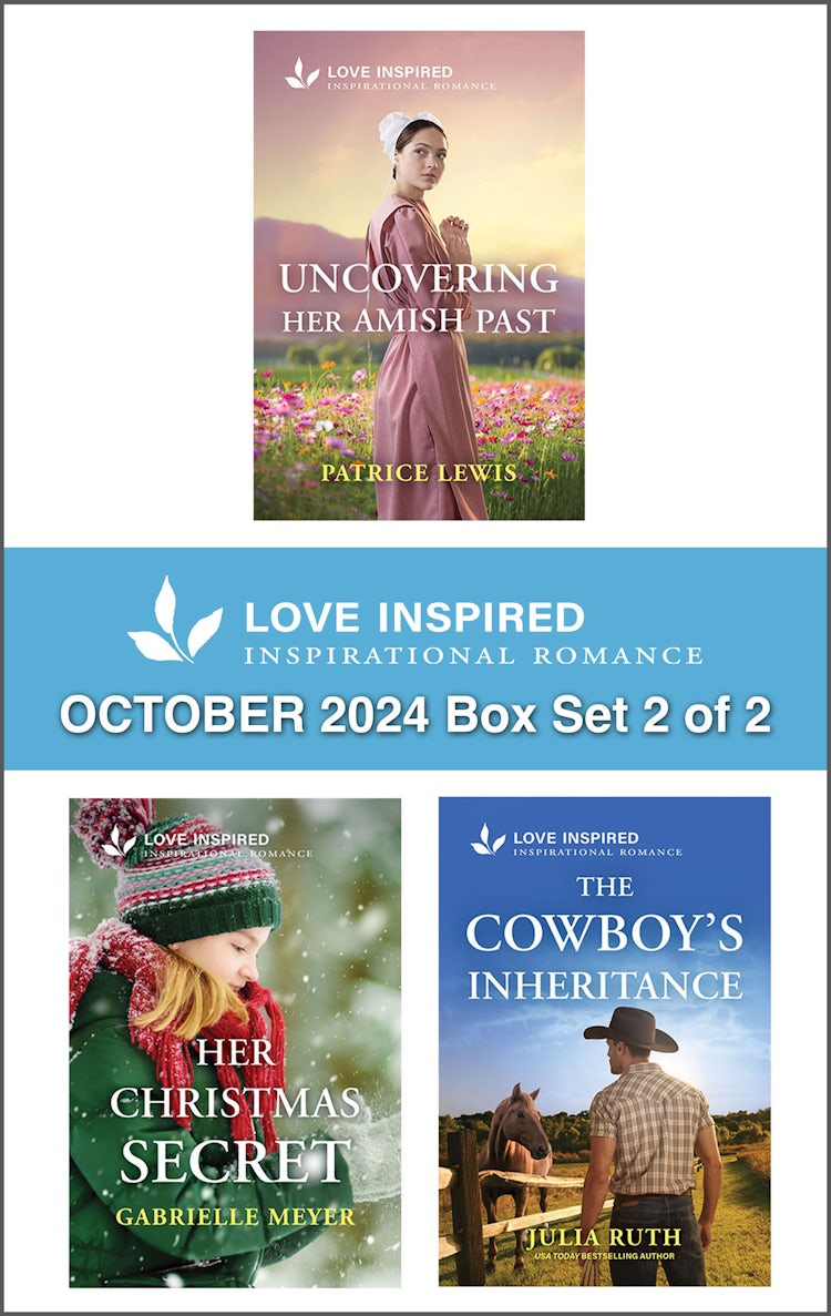 Cover image for Love Inspired October 2024 - Box Set 2 of 2/Uncovering Her Amish Past/Her Christmas Secret/The Cowboy's Inheritance, isbn: 9781038937469