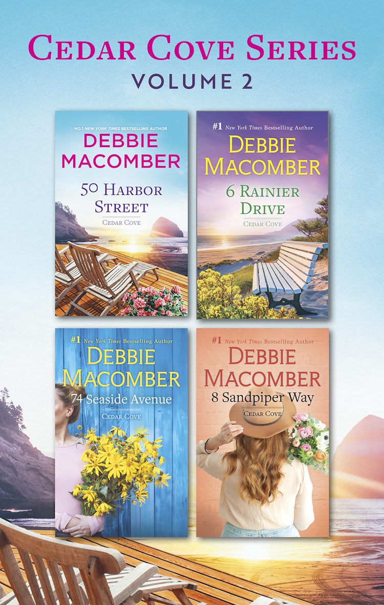 Cover image for Cedar Cove Series Volume 2/50 Harbor Street/6 Rainier Drive/74 Seaside Avenue/8 Sandpiper Way, isbn: 9781038937599