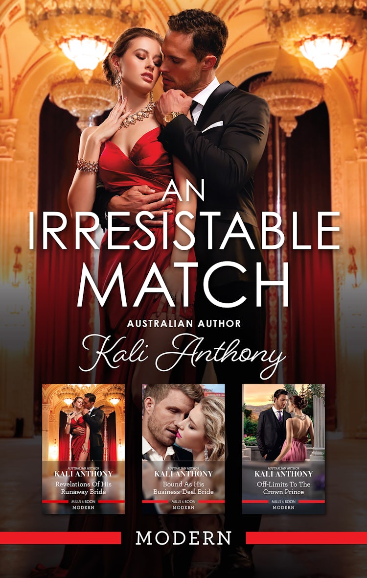 Cover image for An Irresistible Match/Revelations Of His Runaway Bride/Bound As His Business-Deal Bride/Off-Limits To The Crown Prince, isbn: 9781038938534